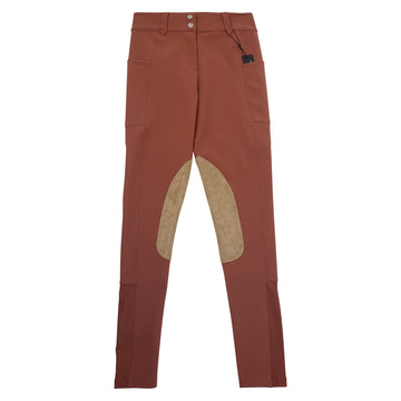 Free Ride Equestrian 'Pro' Breeches in Pumpkin
