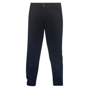 Smartpak Piper Original Silicone Grip Breeches in Black