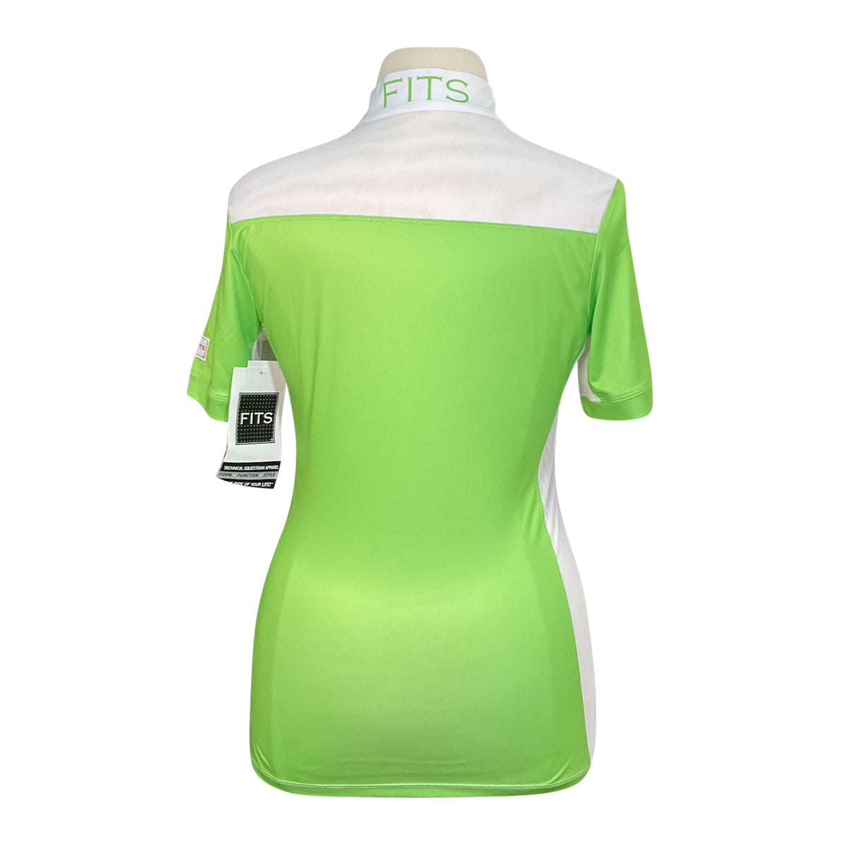 FITS Cool Breeze Short Sleeve Sun Shirt in Honeydew