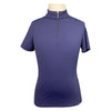 Dover Saddlery CoolBlast® Kids’ Short Sleeve Shirt in Navy