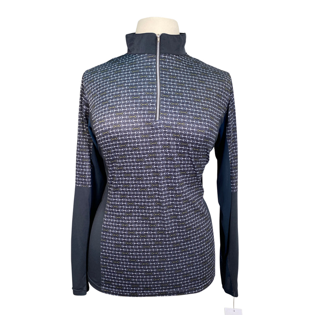 Lightweight Long Sleeve Shirt in Black/Bits 