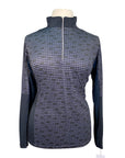 Lightweight Long Sleeve Shirt in Black/Bits 
