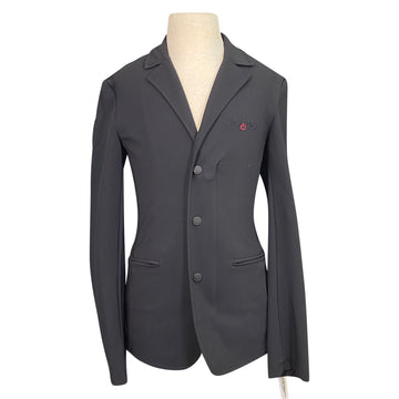 Cavalleria Toscana Tech Knit Zip Show Jacket in Black