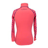 Back of LeMieux 'Mini' Kids Base Layer in Pink/Stars - Children's 11/12