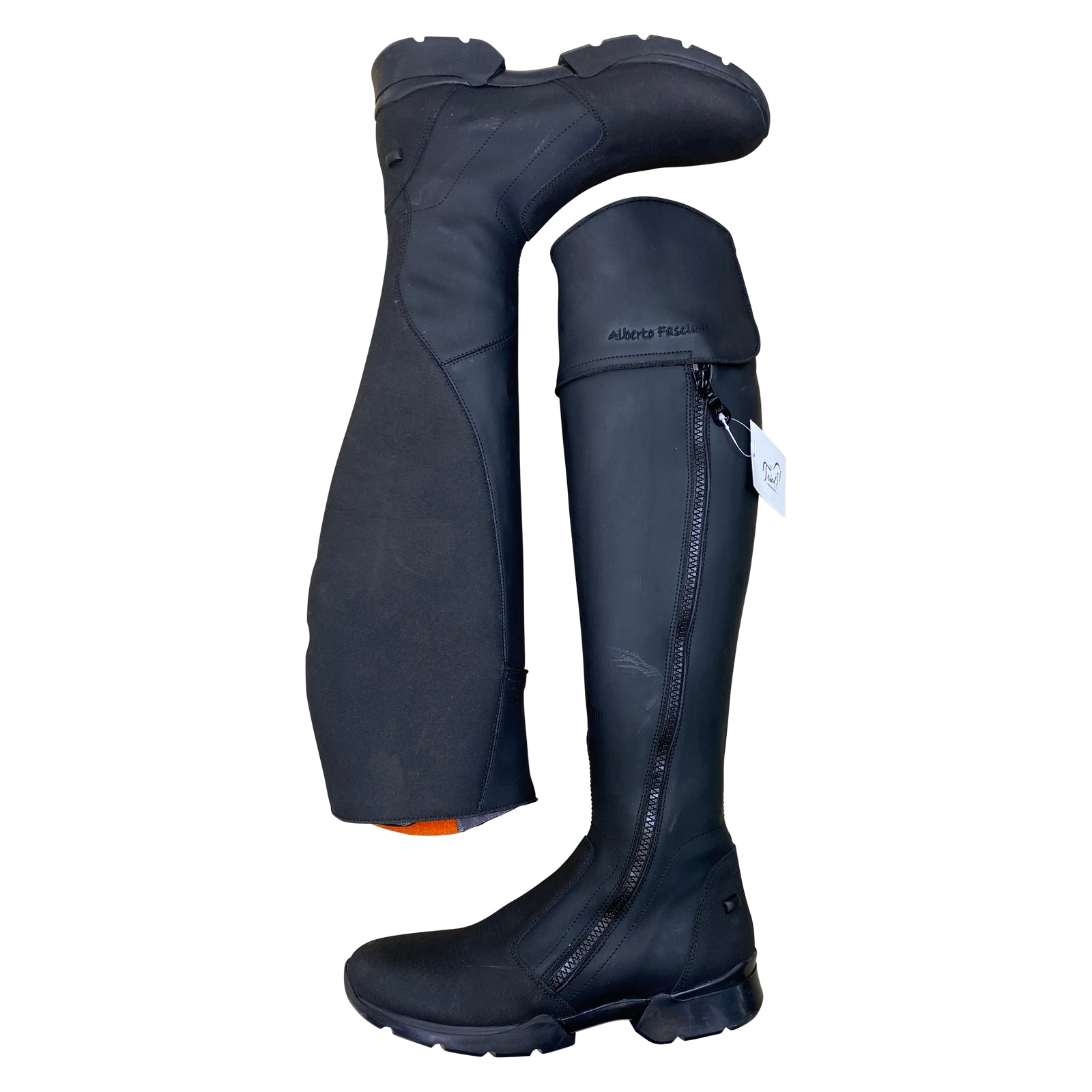 Alberto Fasciani 'Custo' Training Boots in Black/Grey
