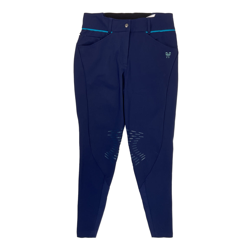 Horse Pilot 'X-Design' Knee Patch Breeches in Royal