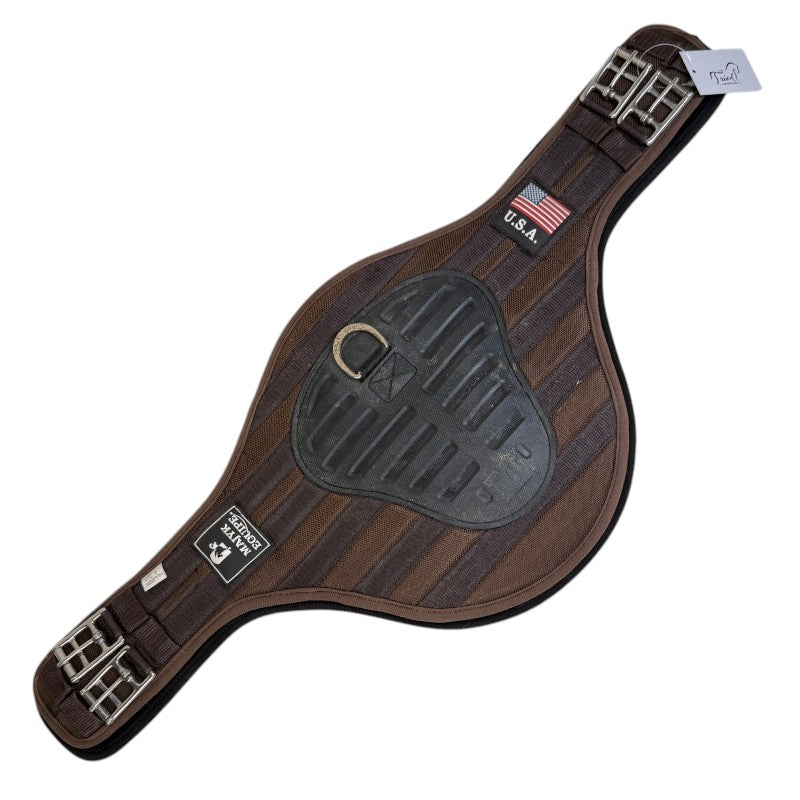 Majyk Equipe "SuperHorse" Belly Guard Monoflap Girth in Brown - 28"