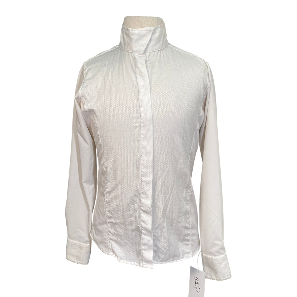 RJ Classics Cool Stretch Prestige Collection Show Shirt in White/Colorful Porcupine 