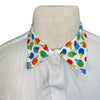 RJ Classics Cool Stretch Prestige Collection Show Shirt in White/Colorful Porcupine 