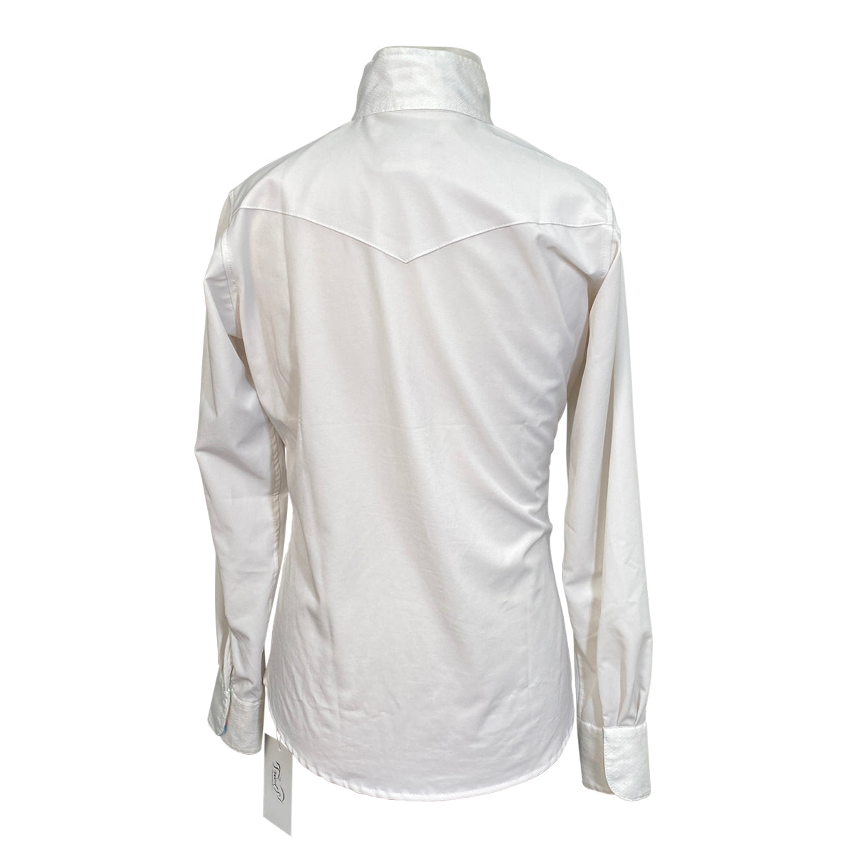 RJ Classics Cool Stretch Prestige Collection Show Shirt in White/Colorful Porcupine 