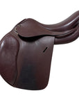 Henri de Rivel Club Close Contact Saddle in Brown