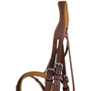 Butet Premium Flash Bridle in Gold/Tan w/ Reins - Full