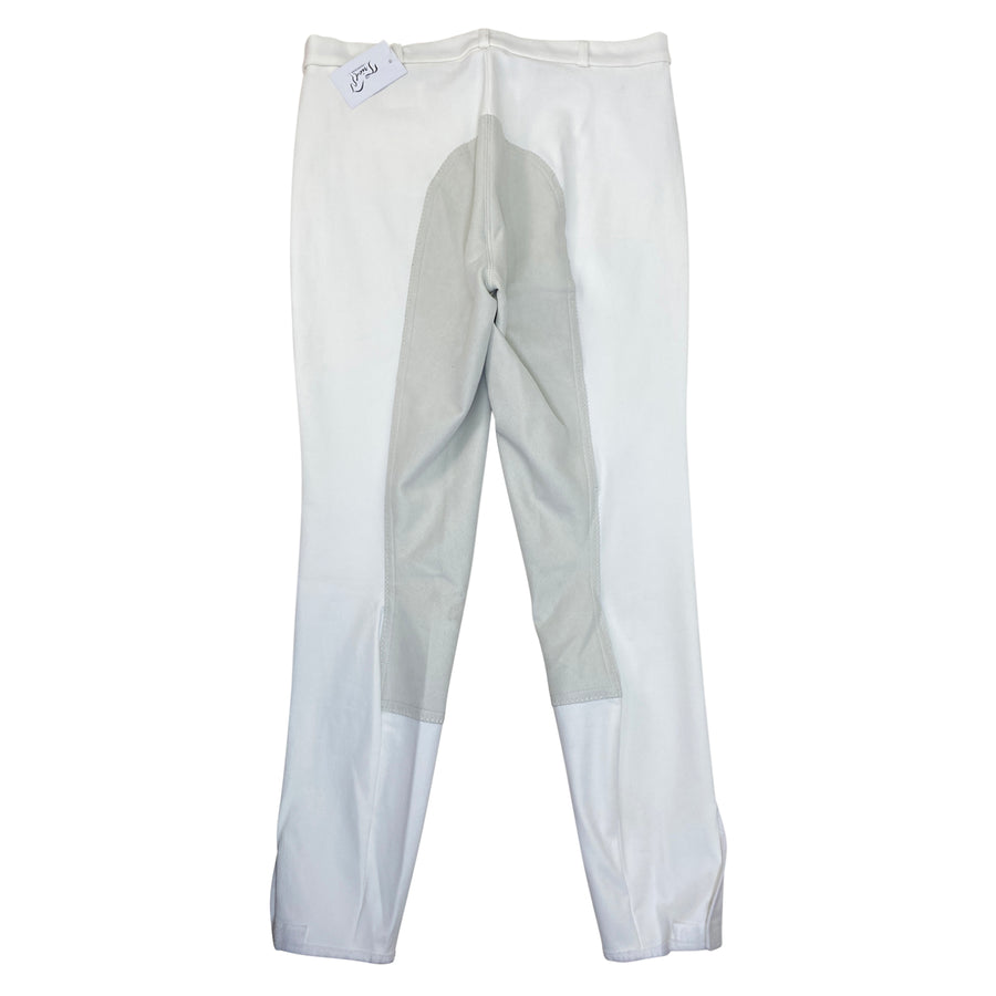 Back of Pikeur 'Lugana' Breeches in White