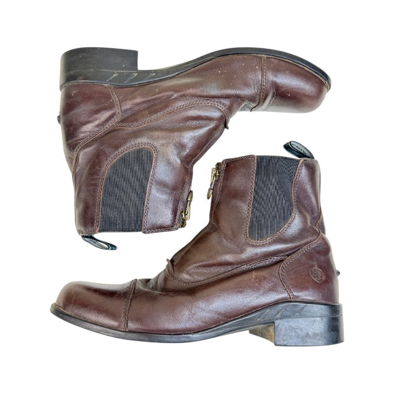 Ariat Heritage IV Zip Paddock Boots in Brown - Women's 5