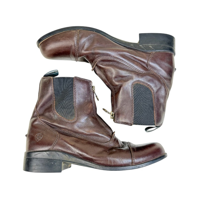 Ariat Heritage IV Zip Paddock Boots in Brown - Women's 5