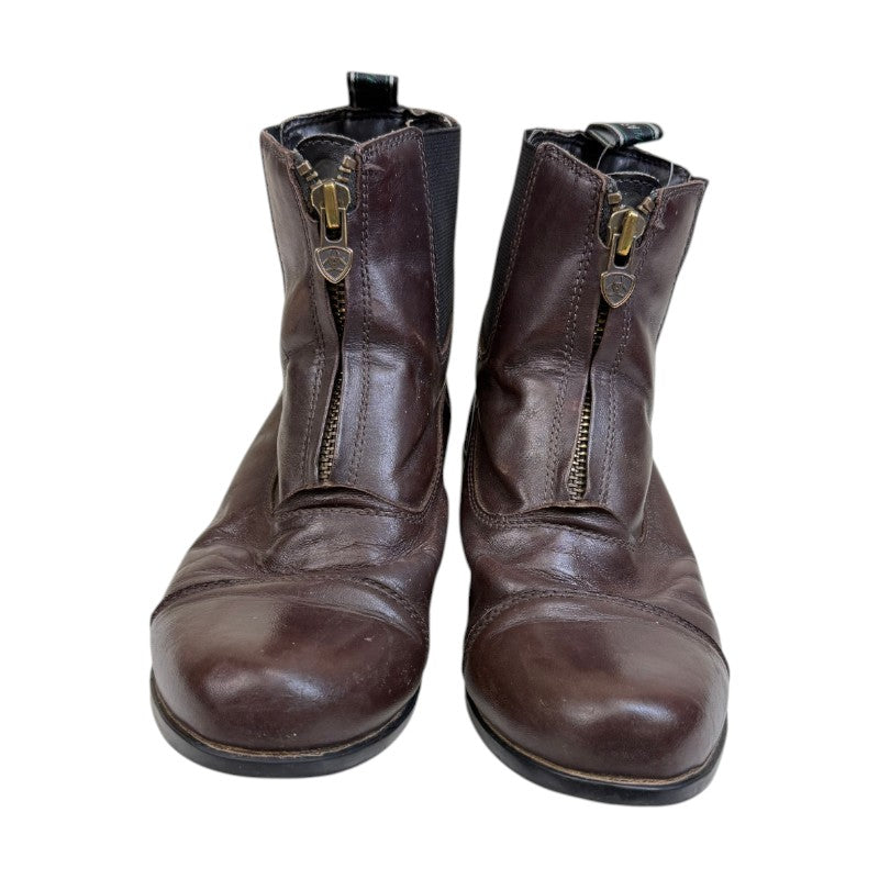 Ariat Heritage IV Zip Paddock Boots in Brown - Women's 5