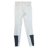 Back of Equisite Lucille Breeches in White
