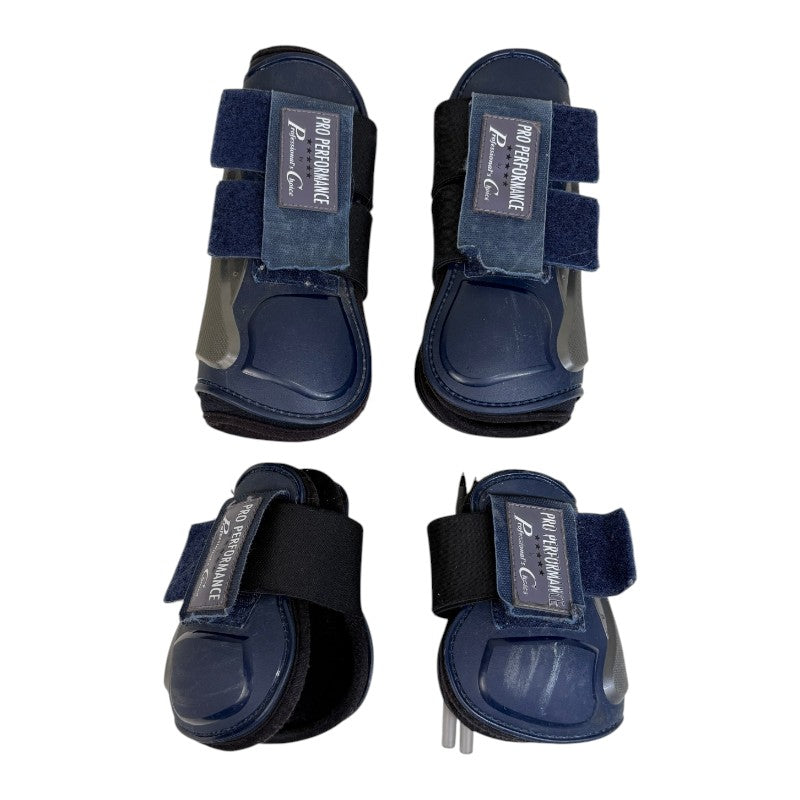 Professional's Choice Pro Performance Jump Boots Set of 4 in Navy