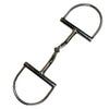 Myler Single Joint Dee Ring Bit in Stainless Steel/Copper - 5 1/2"