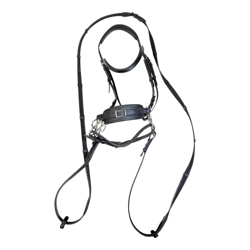 Hackamore Bridle in Black