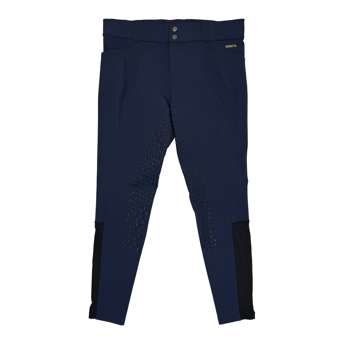 Kerrits 3-Season Tailored Full Seat Breeches in Navy