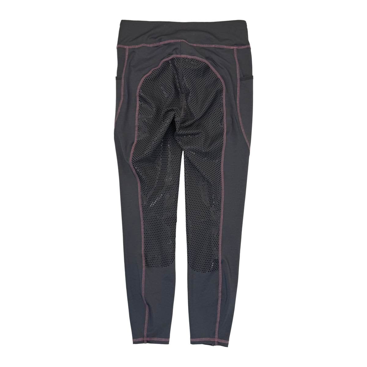 Riding Sport Full Seat Tech Tights in Grey