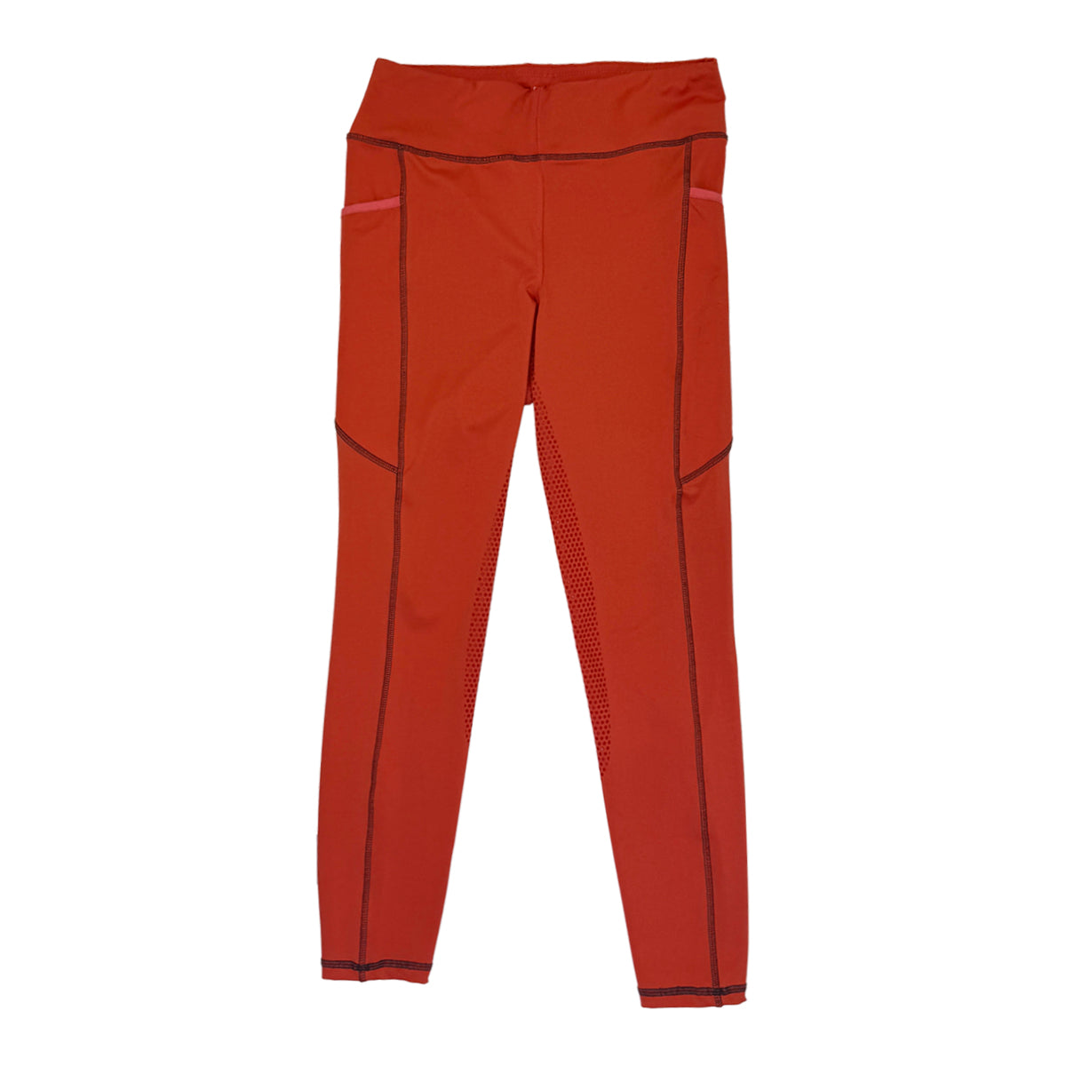 Riding Sport Full Seat Tech Tights in Creamsicle