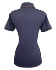 Back of Kingsland 'Olena' Tech Pique Polo