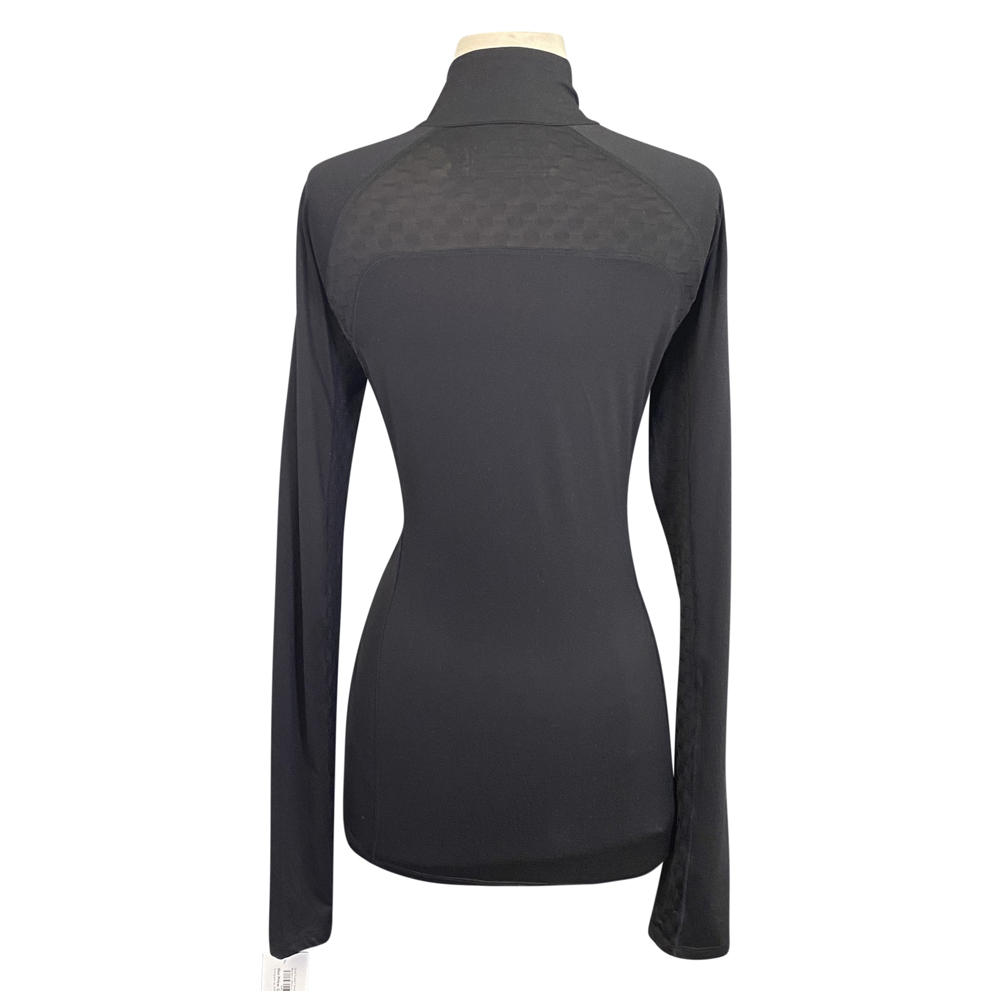 Ariat 'Lowell 2.0' 1/4 Zip Shirt in Black