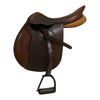 Collegiate A/P Beginner Saddle Set in Brown