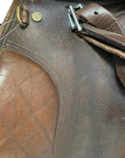 Collegiate A/P Beginner Saddle Set in Brown