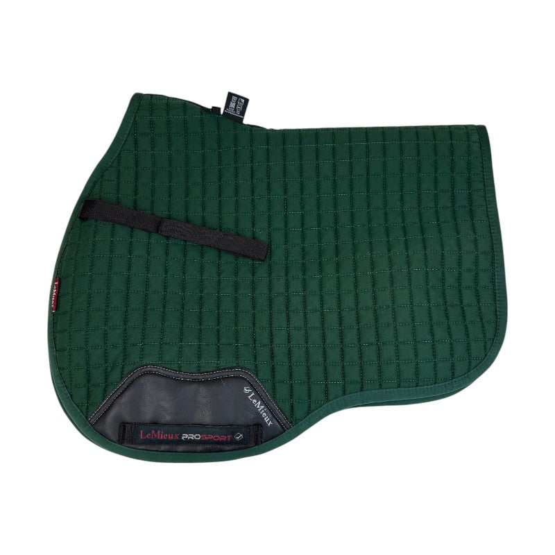 LeMieux Cotton GP Square Pad in Hunter Green