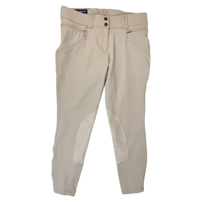Ariat 'Mikelli' Softshell Winter Breeches in Tan