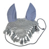 Crochet Fly Bonnet in Ice Blue