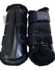 HKM Gloss Protection Boots in Black