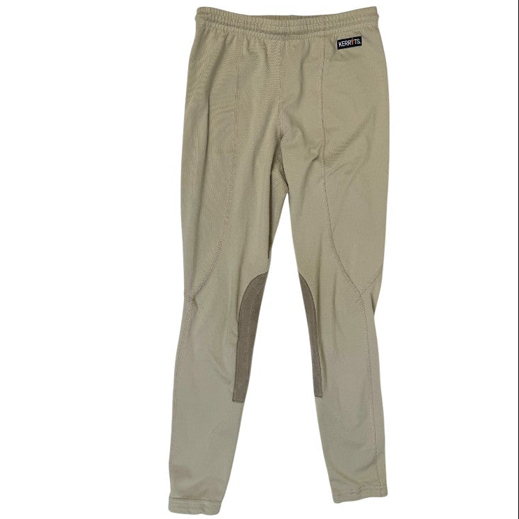 errits Knee Patch Performance Tights in Tan