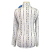 SanSoleil Sunshirt in White/Blue Stirrup