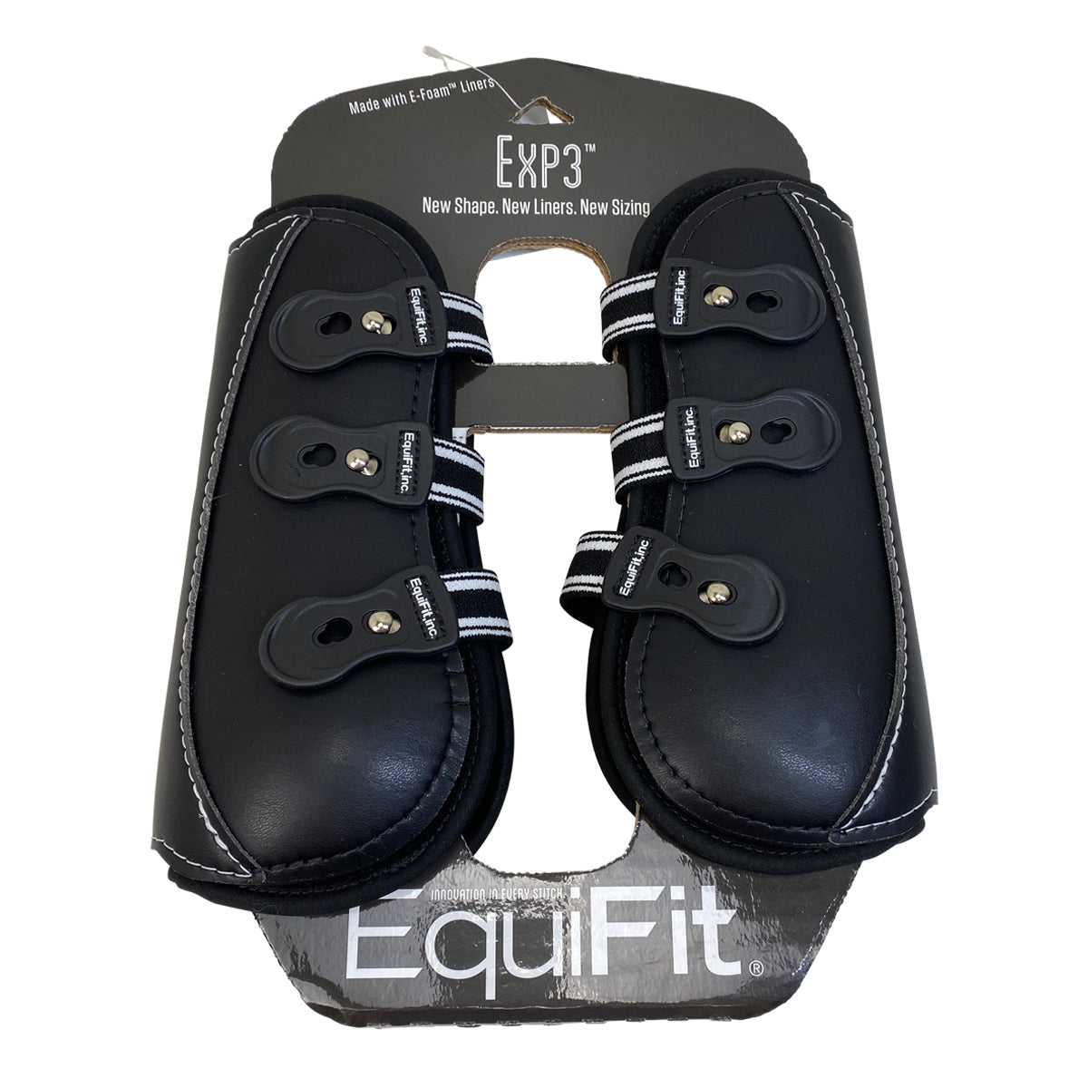 Equifit 'EXP3' Front Boots in Black