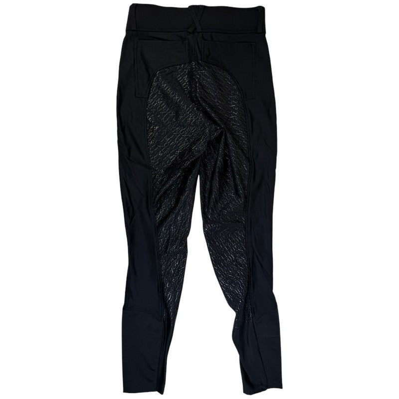 LeMieux Pull On Full Seat Silicone Breeches in Black