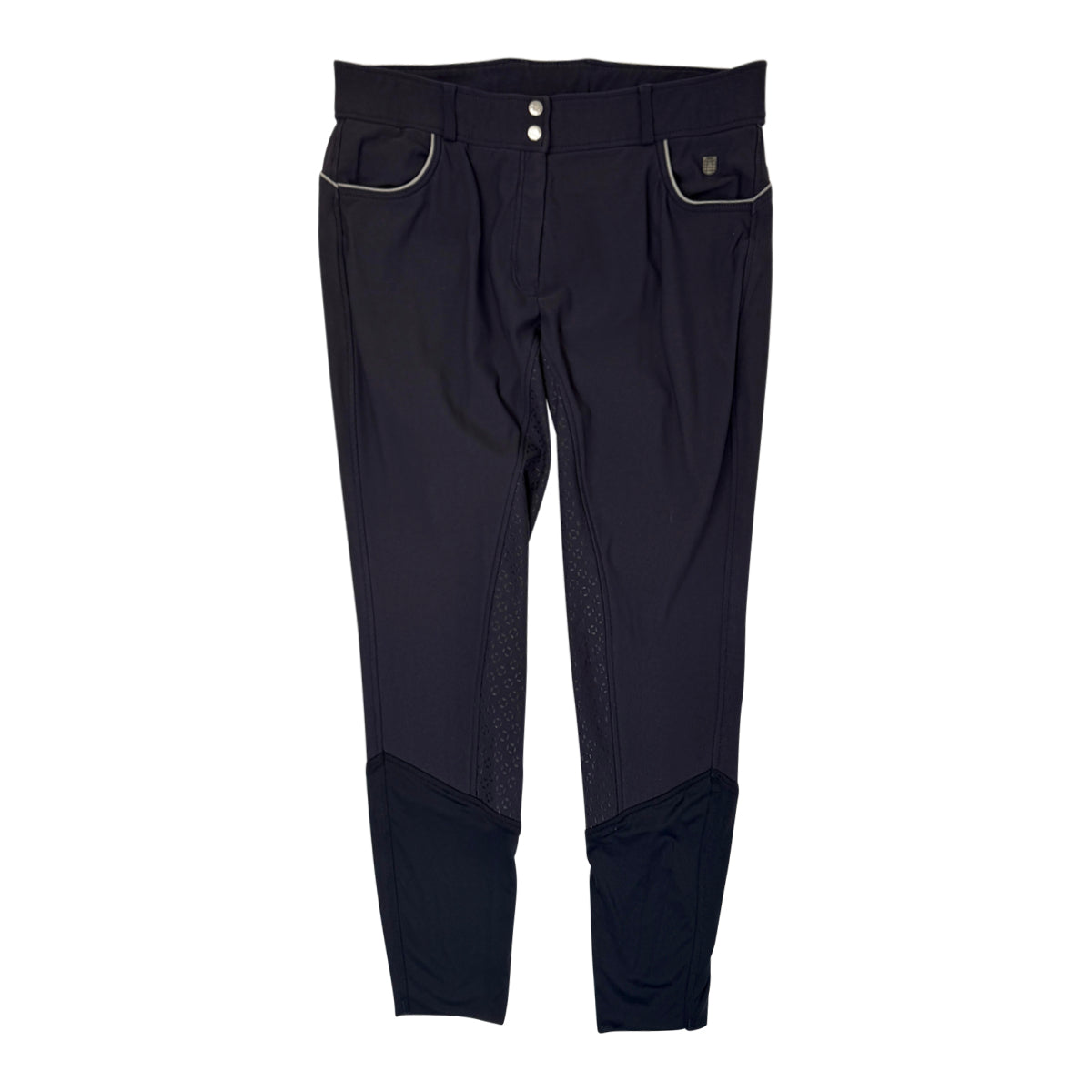 Horze &#39;Grand Prix&#39; Full Seat Breeches in Navy