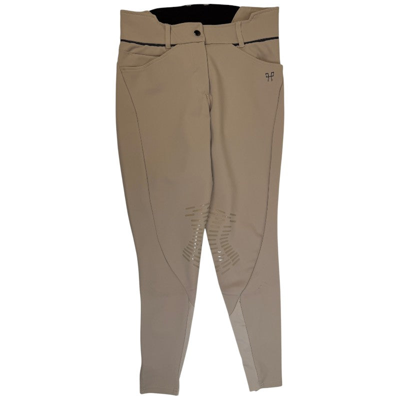 Horse Pilot 'X-Design' Knee Patch Breeches in Tan