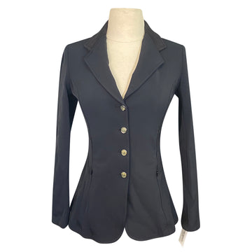 Sarm Hippique 'Comfort Sport' Show Coat in Black