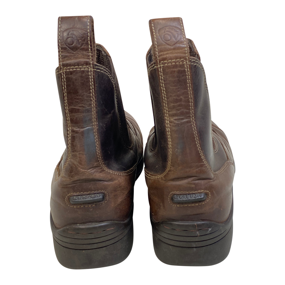 Ovation Zip Paddock Boots in Brown