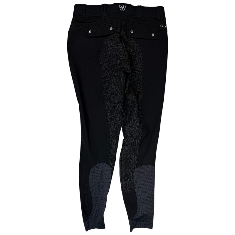 Ariat 'Tri Factor Grip' Full Seat Breeches in Black