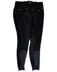 Ariat 'Tri Factor Grip' Full Seat Breeches in Black