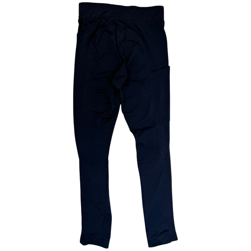 Aztec Diamond Young Rider Riding Leggings in Navy