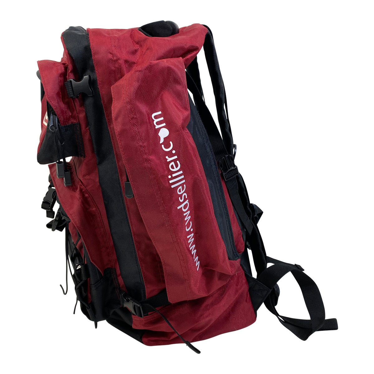 CWD Groom's Backpack in Red w/Black