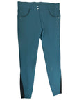 KL Select Gabrielle Full Seat Breeches in Teal