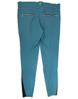 KL Select Gabrielle Full Seat Breeches in Teal