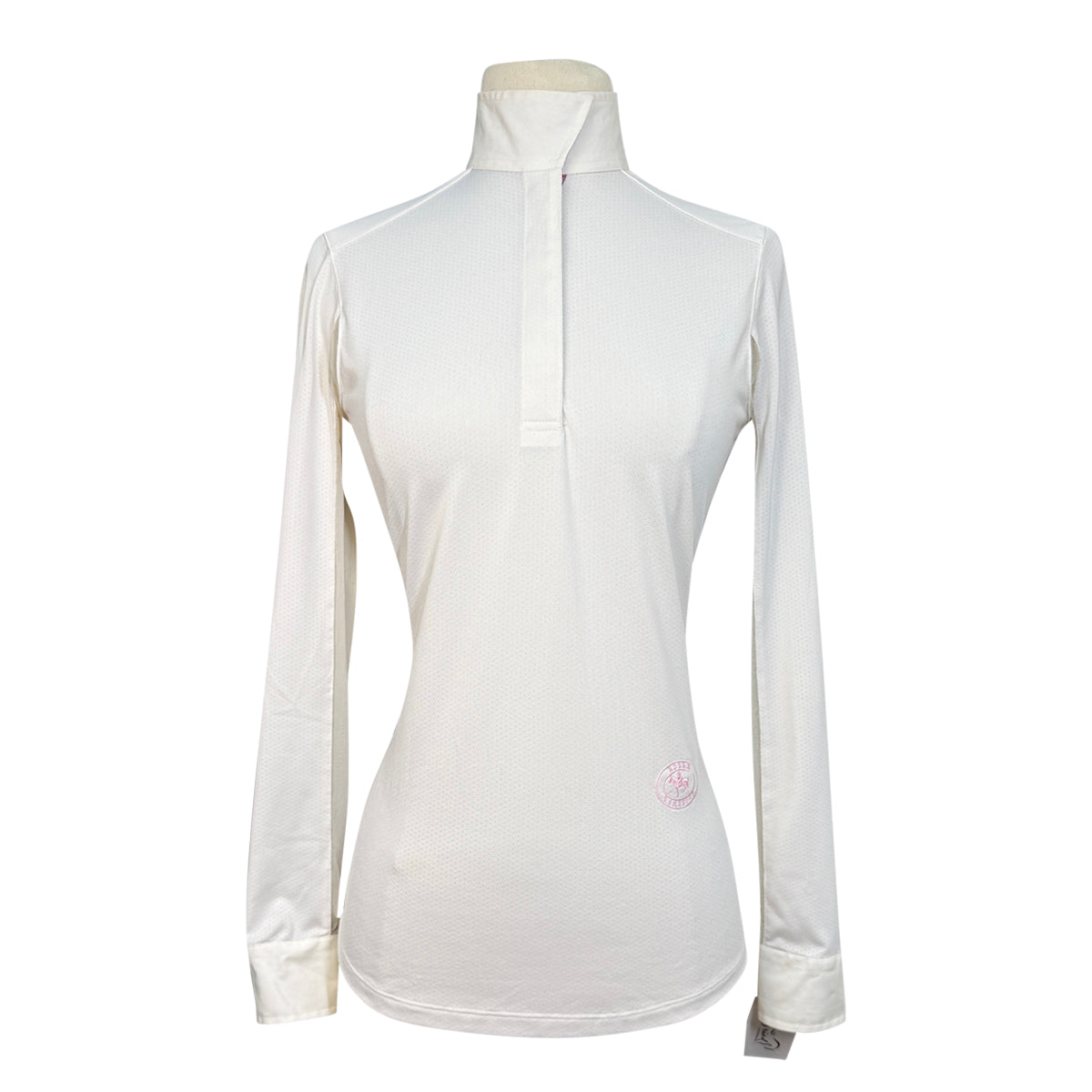 Essex Classics Talent Yarn Show Shirt in White/Pink Paisley